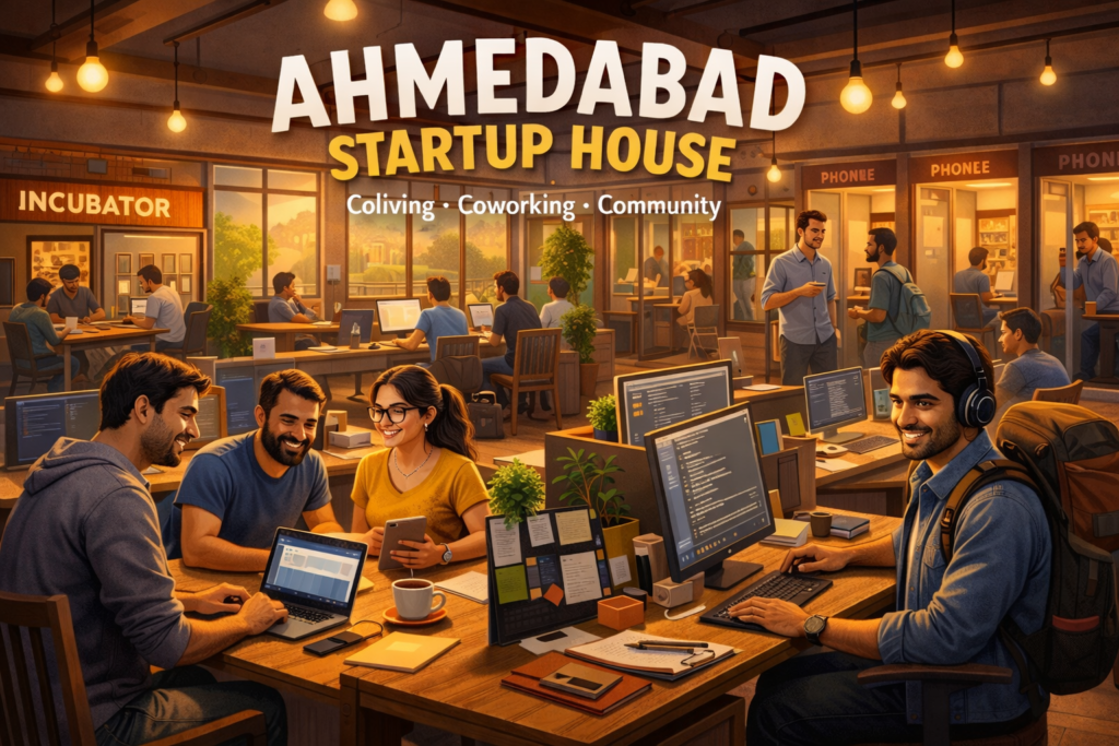 Coworking – Where Ideas Take Flight
Startups need more than desks — they need community, bandwidth, and brainstorming zones. That’s why the coworking section of Startup House offers:
Coworking Amenities
50+ Dedicated Desks
High-Speed Fiber Internet
Multiple Meeting Nooks and Conference Rooms
Unlimited Coffee and Hydration Zones
Startup Library & Idea Walls