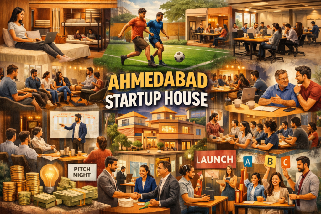 Ahmedabad Startup House is not built for one activity — it’s built for full-stack living.
You can:
Stay
Work
Play
Learn
Build
Raise
Launch
Belong
All in one ecosystem.